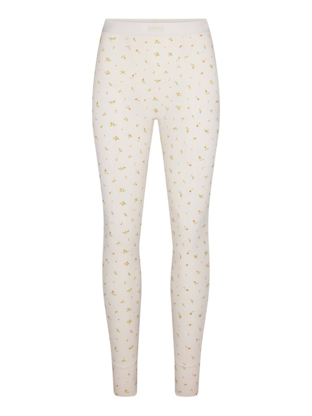 Skims Cotton Rib Legging - Marigold Rosebud Print